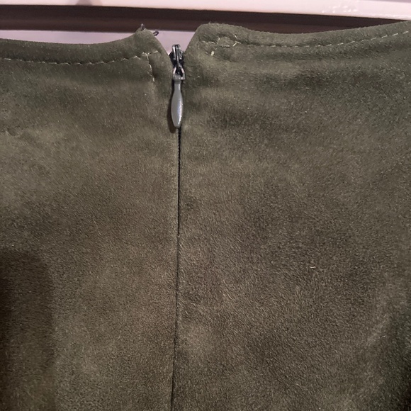 Vintage Suede Maxi skirt - Picture 7 of 10